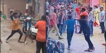 ಪಡ್ಡೆ ಹುಡುಗರ ಹುಚ್ಚಾಟ – ಗಾಂಜಾ ಮತ್ತಲ್ಲಿ ಮಚ್ಚು ಹಿಡಿದು ಕಂಡ ಕಂಡವರ ಮೇಲೆ ಹಲ್ಲೆ!