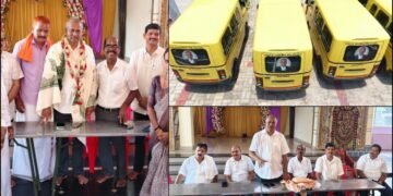 ಸರ್ಕಾರಿ ಶಾಲೆಗೆ 5 ಮಿನಿ ಬಸ್, 1 ಆಂಬ್ಯುಲೆನ್ಸ್ ಕೊಡುಗೆ ನೀಡಿದ ಜಯಶೀಲ ಶೆಟ್ಟಿ ಘಟಪ್ರಭ!