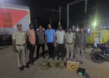 ಯಶವಂತಪುರ ರೈಲು ನಿಲ್ದಾಣದಲ್ಲಿ 13.41 ಕೆಜಿ ಗಾಂಜಾ ಪತ್ತೆ!