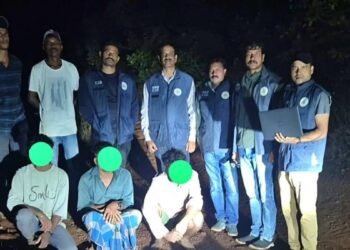 ಚಿಕ್ಕಮಗಳೂರಲ್ಲಿ ಜಿಂಕೆ ಬೇಟೆಯಾಡಿದ ಮೂವರ ಬಂಧನ!