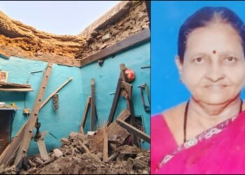 ವಿಜಯಪುರದಲ್ಲಿ ದಾರುಣ ಘಟನೆ ; ಮನೆಯ ಮೇಲ್ಛಾವಣಿ ಕುಸಿದು ಮಹಿಳೆ ಜೀವಂತ ಸಮಾಧಿ!