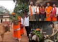 ಶ್ರೀ ಕೇಶವನಾಥೇಶ್ವರ ದೇವಸ್ಥಾನಕ್ಕೆ ತ್ರಿಶೂಲ, ಡಮರುಗ ಸಮರ್ಪಿಸಿದ ಸಾಯಿ ಈಶ್ವರ್‌ ಗುರೂಜಿ!