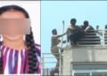ಕಟ್ಟಡದಿಂದ ಜಿಗಿದು ಆತ್ಮಹತ್ಯೆಗೆ ಯತ್ನಿಸಿದ ಅಪ್ರಾಪ್ತೆಯನ್ನು ರಕ್ಷಿಸಿದ ಪೊಲೀಸರು.. ವಿಡಿಯೋ ವೈರಲ್!