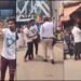 ಹುಬ್ಬಳ್ಳಿಯಲ್ಲಿ ಟ್ರಾಫಿಕ್ ಪೊಲೀಸ್ ಮೇಲೆಯೇ ಹಲ್ಲೆಗೆ ಯತ್ನಿಸಿದ ಪುಂಡರು – ವಿಡಿಯೋ ವೈರಲ್!