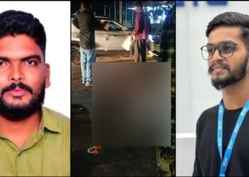 ಕಲಬುರಗಿಯಲ್ಲಿ ಭೀಕರ ಅಪಘಾತ ; ನವ ವಿವಾಹಿತ ಸೇರಿ ಇಬ್ಬರು ದುರ್ಮರಣ