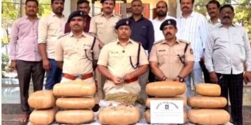 ಬೀದರ್ ಪೊಲೀಸರ ಕಾರ್ಯಾಚರಣೆ – 19 ಲಕ್ಷ ಮೌಲ್ಯದ 38 ಕೆಜಿ ಗಾಂಜಾ ಜಪ್ತಿ.. ಓರ್ವ ಮಹಿಳೆ ಅರೆಸ್ಟ್!