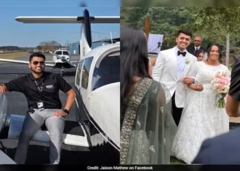 ಹೆಲಿಕಾಪ್ಟರ್ ಪತನ : ಮದುವೆಯಾದ ಕೆಲವೇ ಗಂಟೆಗಳಲ್ಲೇ ಭಾರತ ಮೂಲದ ಪೈಲಟ್ ದುರಂತ ಅಂತ್ಯ!