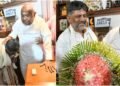 ಸಿಎಂ ಪಟ್ಟಕ್ಕೇರುವ ಮುನ್ನ ದೇವೇಗೌಡರ ಆಶೀರ್ವಾದ ಪಡೆದ ಡಿಕೆಶಿ