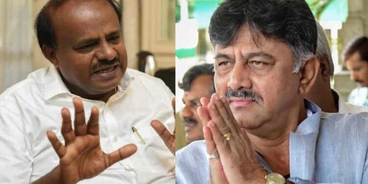 ಸಿಎಂ ಡಿಕೆಶಿಗೆ ಅಭಿನಂದನೆ ಸಲ್ಲಿಸಿದ ಹೆಚ್‌ಡಿಕೆ!