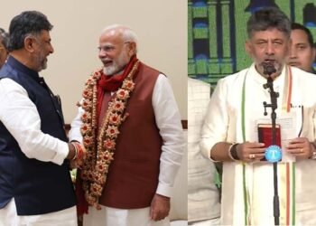 ಕರ್ನಾಟಕದ ನೂತನ ಸಿಎಂ ಡಿಕೆ ಶಿವಕುಮಾರ್‌ಗೆ ಪ್ರಧಾನಿ ಮೋದಿ ವಿಶ್‌!