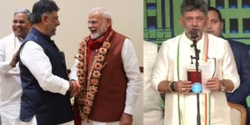 ಕರ್ನಾಟಕದ ನೂತನ ಸಿಎಂ ಡಿಕೆ ಶಿವಕುಮಾರ್‌ಗೆ ಪ್ರಧಾನಿ ಮೋದಿ ವಿಶ್‌!