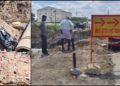 ಬೈಕ್ ಸಮೇತ ರಸ್ತೆ ಕಾಮಗಾರಿಗೆ ತೆಗೆದ ಗುಂಡಿಗೆ ಬಿದ್ದ ದಂಪತಿ : ಪತ್ನಿ ಸ್ಥಳದಲ್ಲೇ ಸಾವು.. ಪತಿ ಗಂಭೀರ!