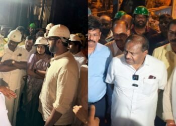 ವಿಶಾಖಪಟ್ಟಣ ಉಕ್ಕು ಸ್ಥಾವರ ದುರಂತ ಸ್ಥಳಕ್ಕೆ ಹೆಚ್ಡಿಕೆ ಭೇಟಿ – ಮೃತರ ಕುಟುಂಬಕ್ಕೆ 25 ಲಕ್ಷ ಪರಿಹಾರ ಘೋಷಣೆ
