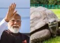 ಪ್ರಧಾನಿ ಮೋದಿ 3 ದಿನಗಳ ಸೆಶೆಲ್ಸ್ ಪ್ರವಾಸ ಆರಂಭ : ವಿಶ್ವದ ಅತ್ಯಂತ ಹಳೆಯ ಪ್ರಾಣಿಯ ಭೇಟಿಗೆ ಸಜ್ಜು