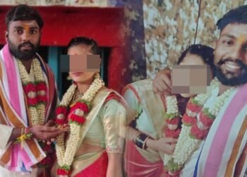 ಪ್ರೀತಿಸಿ ಮದ್ವೆಯಾದ ಯುವ ಜೋಡಿಗೆ ಚಾಕು ಇರಿತ – ಪೊಲೀಸ್ ಠಾಣೆ ಆವರಣದಲ್ಲೇ  ಹತ್ಯೆಗೆ ಯತ್ನ!