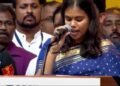 ವಿದ್ಯಾರ್ಥಿನಿಗೆ ಇಂಗ್ಲಿಷ್ ಬರಲ್ಲ ಎಂದ ಸಚಿವೆ : ತಮಿಳುನಾಡಿನಲ್ಲಿ ಡಿಎಂಕೆ-ಟಿವಿಕೆ ವಾಕ್ಸಮರ ತಾರಕಕ್ಕೆ!