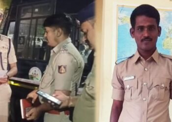 ಪೊಲೀಸ್ ವಾಹನದಲ್ಲೇ ಗುಂಡು ಹೊಡೆದುಕೊಂಡು ಕಾನ್ಸ್ಟೇಬಲ್ ಆತ್ಮಹತ್ಯೆ