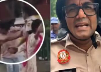 ಜಂತರ್ ಮಂತರ್‌ನಲ್ಲಿ ಯುವತಿಗೆ ಕಪಾಳಮೋಕ್ಷ ಮಾಡಿದ ದೆಹಲಿ ಪೊಲೀಸ್ ಅಧಿಕಾರಿ ವರ್ಗಾವಣೆ!