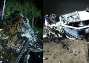 ಬಾರ್​​ ಮುಂದೆ ನಿಲ್ಲಿಸಿದ್ದ ಕಾರು ಸ್ಫೋಟ.. ತಪ್ಪಿದ ಭಾರಿ ದುರಂತ! 
