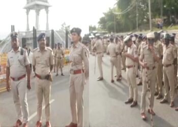 ಭುಗಿಲೆದ್ದ ಕಾವೇರಿ ಕಿಚ್ಚು : ಇಂದು ಬಿಜೆಪಿಯಿಂದ KRSಗೆ ಮುತ್ತಿಗೆ.. ಪೊಲೀಸರಿಂದ ಬಿಗಿ ಭದ್ರತೆ!