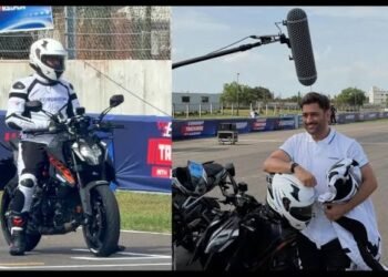 ಮದ್ರಾಸ್ ಇಂಟರ್ನ್ಯಾಷನಲ್ ಸರ್ಕೀಟ್​ನಲ್ಲಿ ಮೊಳಗಿದ ಧೋನಿ ಸೂಪರ್‌ಬೈಕ್ ಸದ್ದು!
