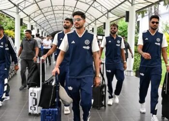 ಲಂಕಾ ತಲುಪಿದ ಭಾರತ ಟೆಸ್ಟ್ ತಂಡ : ಸರಣಿಗೂ ಮುನ್ನ ಕೊಲಂಬೊದಲ್ಲಿ 3 ದಿನಗಳ ಕಠಿಣ ಅಭ್ಯಾಸ