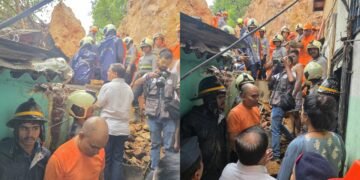 ಮುಂಬೈನಲ್ಲಿ ಭೀಕರ ಅವಘಡ : ಗುಡ್ಡ ಕುಸಿದು 6 ಮಂದಿ ಸಾವು.. ಕ್ಯಾಮೆರಾ ಬಳಸಿ ಸಂತ್ರಸ್ತರ ಪತ್ತೆ ಕಾರ್ಯ