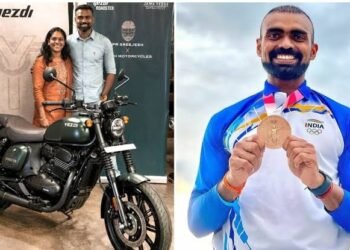 ಭಾರತದ ಮೊದಲ ‘2026 ಯೆಜ್ಡಿ ರೋಡ್ಸ್ಟರ್’ ಬೈಕ್ ಒಡೆಯನಾದ ಒಲಿಂಪಿಕ್ ಹೀರೋ ಪಿ.ಆರ್. ಶ್ರೀಜೇಶ್!