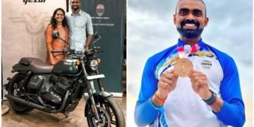 ಭಾರತದ ಮೊದಲ ‘2026 ಯೆಜ್ಡಿ ರೋಡ್ಸ್ಟರ್’ ಬೈಕ್ ಒಡೆಯನಾದ ಒಲಿಂಪಿಕ್ ಹೀರೋ ಪಿ.ಆರ್. ಶ್ರೀಜೇಶ್!