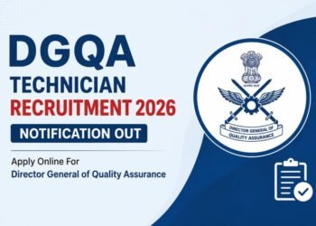 ಕೇಂದ್ರ ಸರ್ಕಾರದ DGQA ಸಂಸ್ಥೆಯಲ್ಲಿ 14 ಹುದ್ದೆಗಳ ನೇಮಕಾತಿ : ಕರ್ನಾಟಕದಲ್ಲೂ ಇದೆ ಅವಕಾಶ