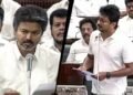 ‘ಸಂಘಿ ಸಚಿವ’ ಟೀಕೆಯ ಕೋಲಾಹಲ : ಭ್ರಷ್ಟಾಚಾರದ ಕಡತ ರಿಲೀಸ್‌ ಮಾಡಲು ವಿಜಯ್‌ಗೆ ಸ್ಟಾಲಿನ್ ಸವಾಲು!