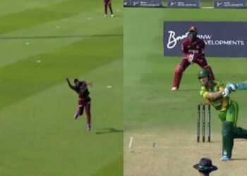“ವಯಸ್ಸು ಕೇವಲ ಒಂದು ಸಂಖ್ಯೆ”: WCL 2026 ಪಂದ್ಯದಲ್ಲಿ 42ರ ಹರೆಯದ ಡ್ವೇನ್ ಬ್ರಾವೋ ಅವರಿಂದ ಅದ್ಭುತವಾದ ಏಕಹಸ್ತ ಕ್ಯಾಚ್!