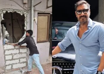ಬಾಲಿವುಡ್ ನಟ ಅಜಯ್ ದೇವ್ಗನ್ ಜುಹೂ ಬಂಗ್ಲೆಯ ಒತ್ತುವರಿ ತೆರವು: ಅಕ್ರಮ ನಿರ್ಮಾಣ ಧ್ವಂಸ!